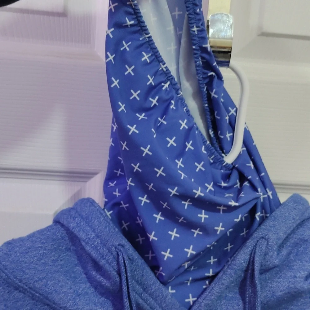 Discovery dual hooded sweatshirt size L color Blue - Picture 5 of 6